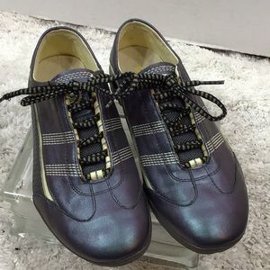 Timberland comfort purple leather sneakers 8